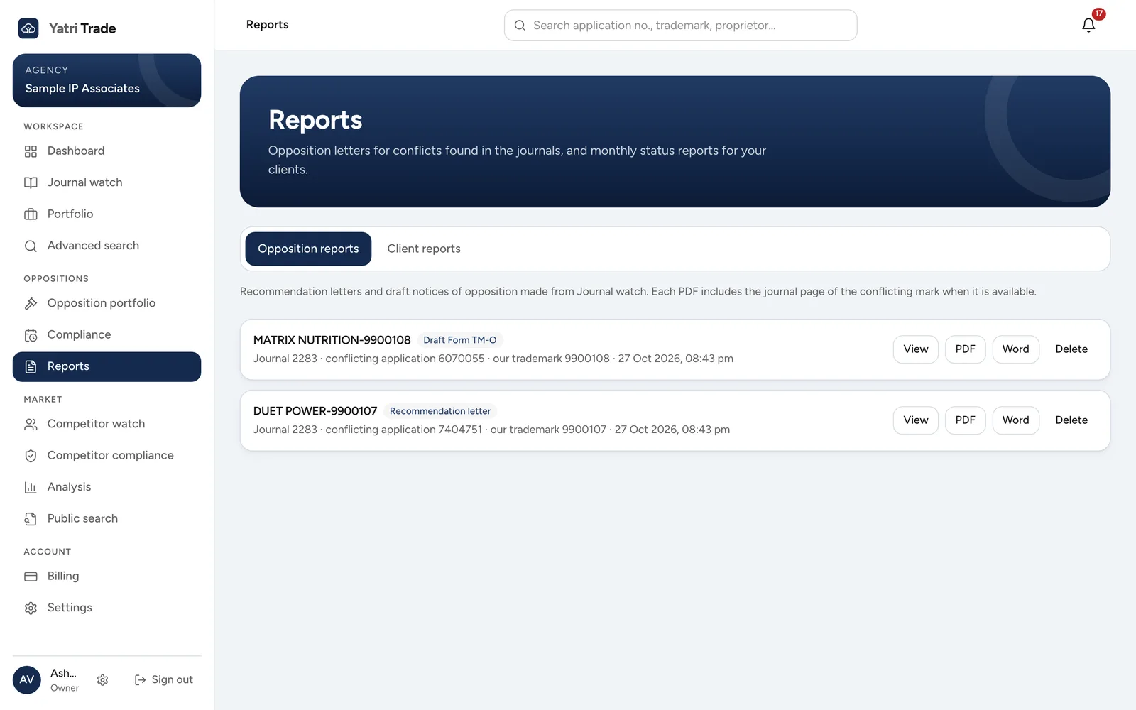 Reports